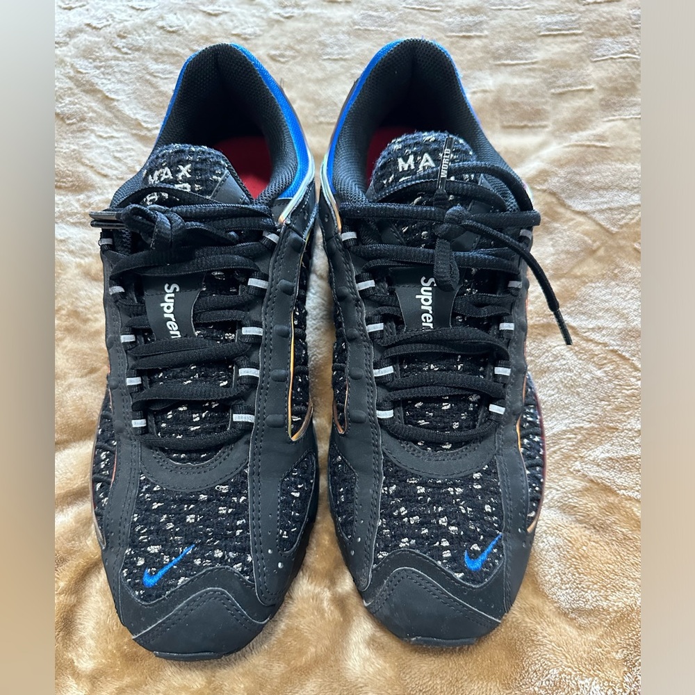 NIKE x Supreme Air Max Tailwind 4/S "Black" SNEAKERS (Male - Size 11) (KNICKS)